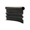 Бордюр пластиковый Кантри-11 Черный, 10м